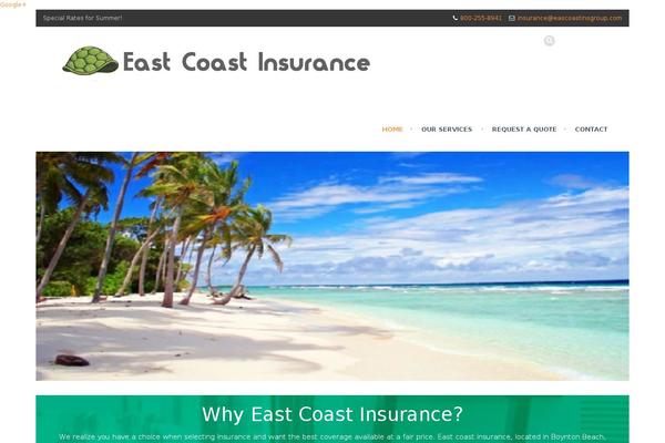 Rocco theme site design template sample
