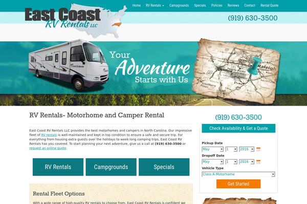 eastcoastrvrentals.com site used Wg-boot