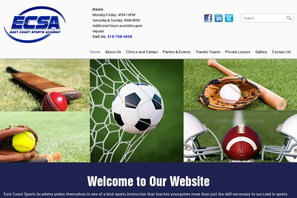 eastcoastsportsacademy.org site used Ecsa