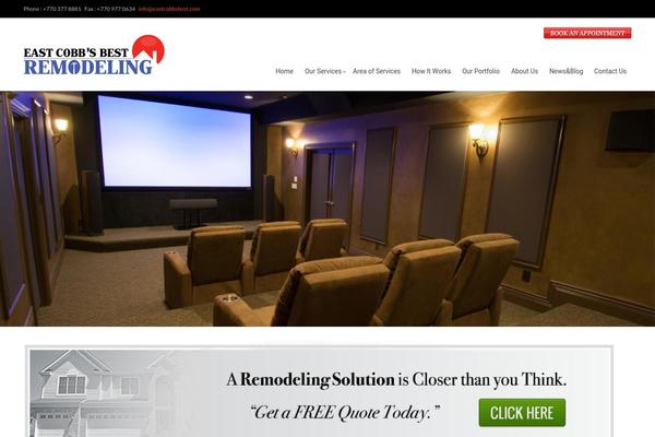 Optima theme site design template sample