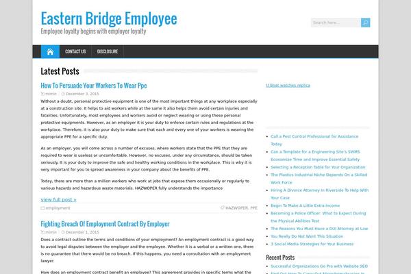 HappenStance theme site design template sample