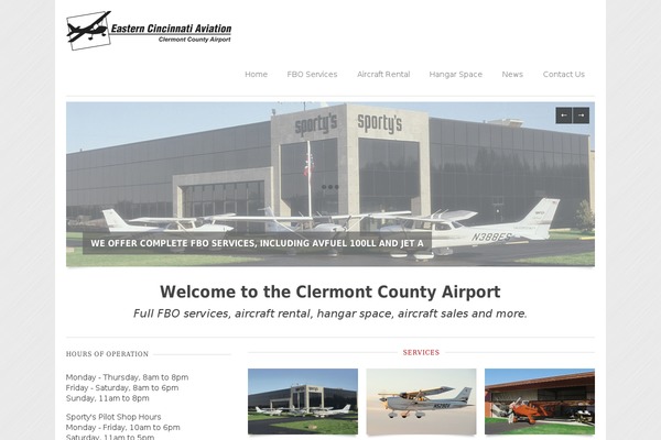 Voyage theme site design template sample