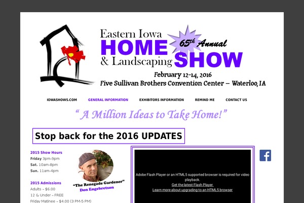 HomeShows2022 theme websites examples