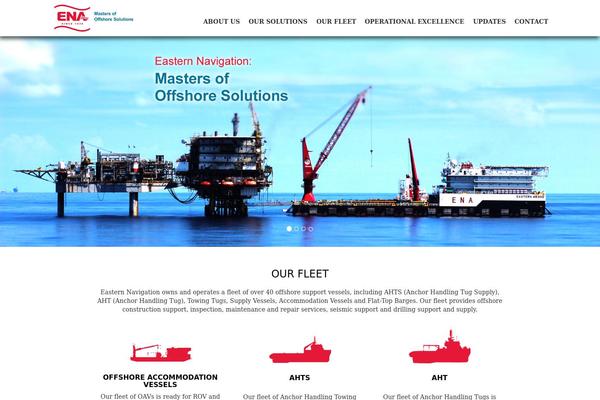 easternnavigation.com site used Ena