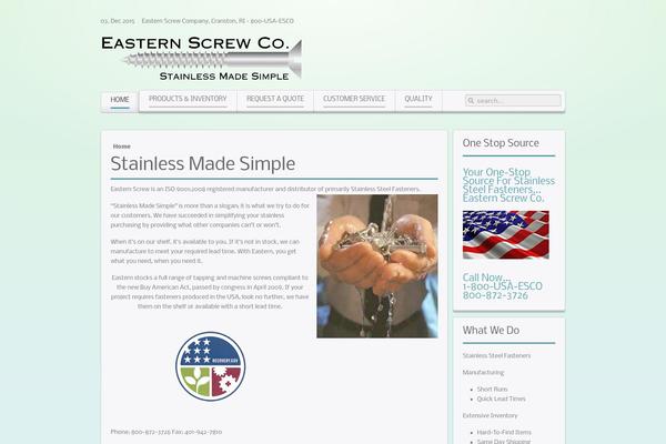 easternscrew.com site used Yoo_balance_wp1