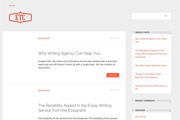 MH Newsdesk lite theme site design template sample
