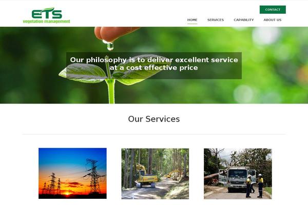 Site using Parallax Scroll plugin