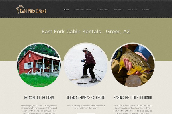 eastforkcabins.com site used Bee-bee