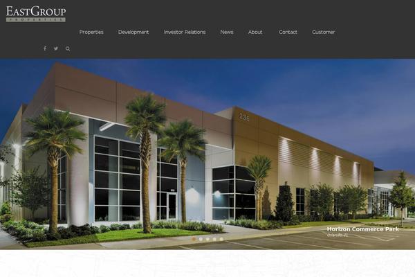 eastgroup.net site used Eastgroup
