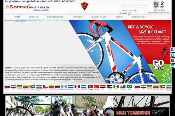 eastman theme websites examples