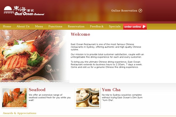 Forked theme site design template sample