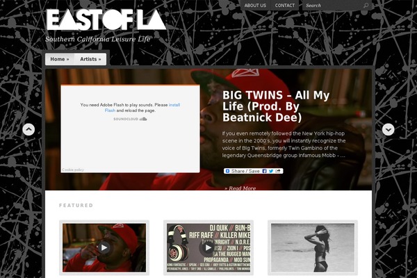 Debut theme site design template sample