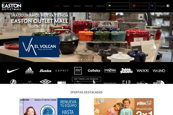 eastonoutletmall.cl site used Easton