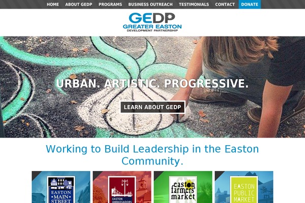 eastonpartnership.org site used Gedp