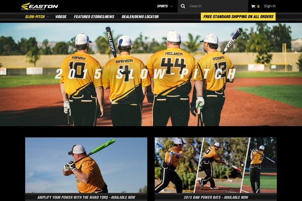 eastonsoftball.com site used Easton-foundation