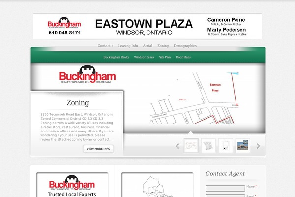 ElegantEstate theme site design template sample