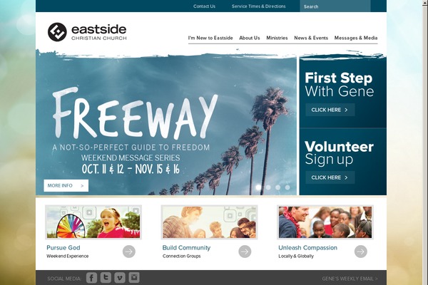 Site using Social Media and Share Icons (Ultimate Social Media) plugin