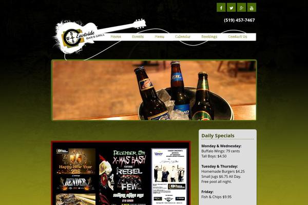 eastsidebarandgrill.ca site used Bar