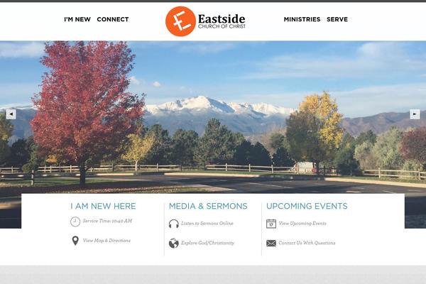 Connect theme site design template sample