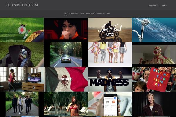 eastsideedit.com site used Brix-portfolio