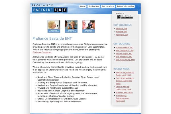 HEALTHFLEX theme site design template sample