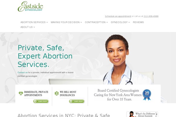 Site using Testimonials-showcase plugin