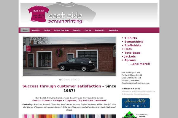 PageLines theme site design template sample