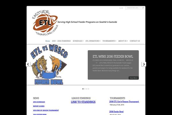 Chameleon theme site design template sample