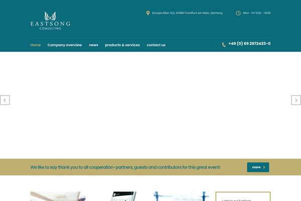 Consulting-child theme site design template sample