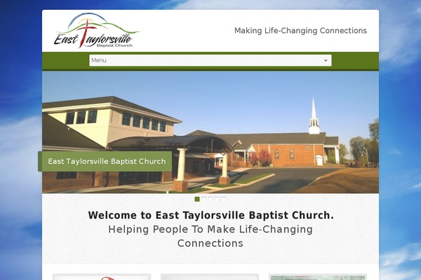 Site using Church Pack plugin