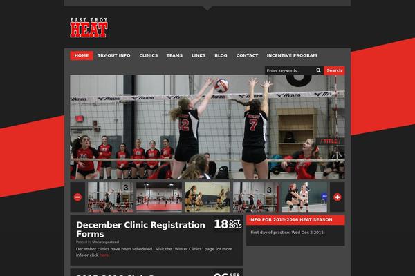 London Creative theme site design template sample