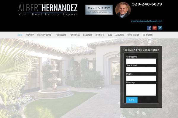 Enterprise Pro theme site design template sample