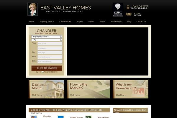 eastvalleyhomes.com site used Tizishtheme