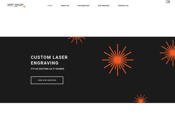 Fuego theme site design template sample