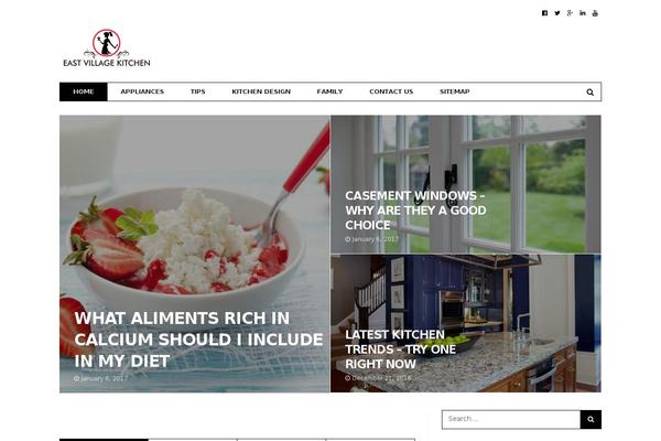 Barcelona theme site design template sample