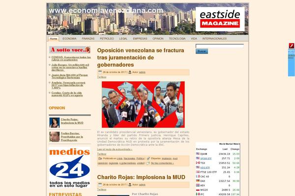 Refined Magazine theme site design template sample