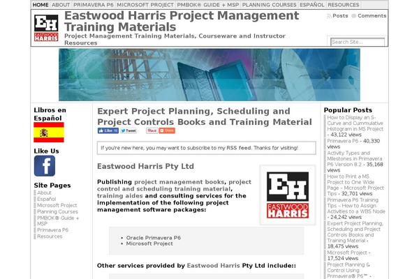 eastwoodharris.com site used Harris