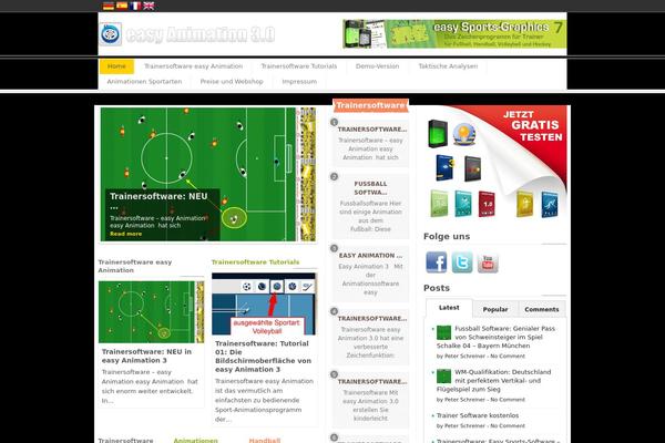 Opinions theme site design template sample