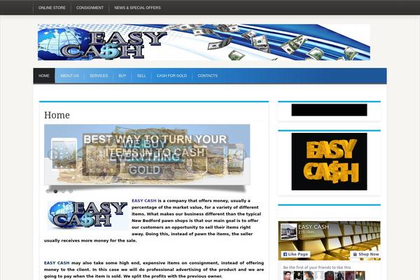 iMag Mag theme site design template sample