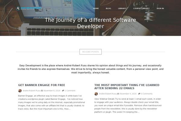 easy-development.com site used Wp-theme-primary