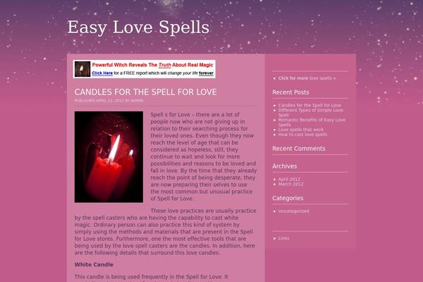 Strange Little Town theme site design template sample