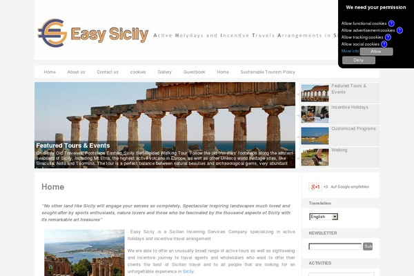 Altair theme site design template sample