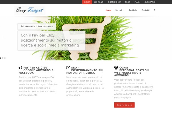 easy-target.it site used Venusio