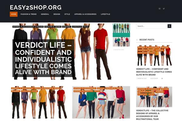 Gazette theme site design template sample