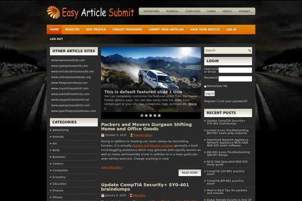BeyondSuvs theme websites examples