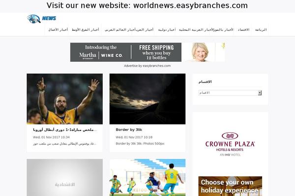 Site using Tiny Carousel Horizontal Slider plugin