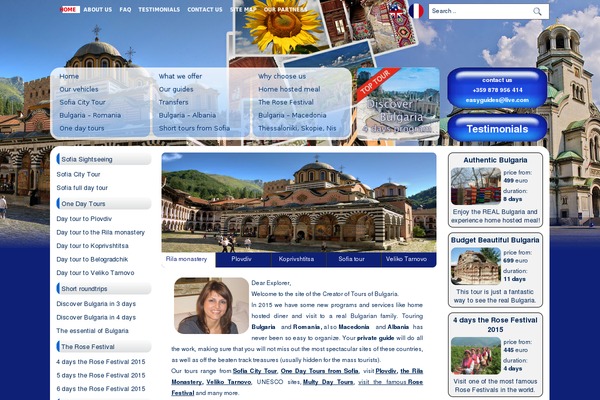 Site using Travel-agency-companion plugin
