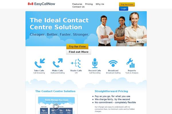 Roots theme site design template sample