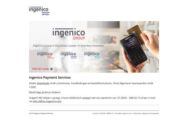 White Paper theme site design template sample
