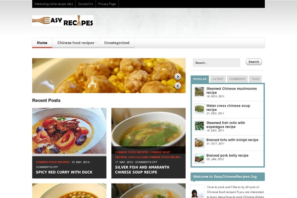 Spectrum theme site design template sample
